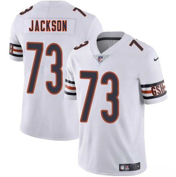 Men & Women & Youth Chicago Bears #73 Jonah Jackson White 2025 Vapor Stitched Jersey,We sell and wholesale Men & Women & Youth Chicago Bears #73 Jonah Jackson White 2025 Vapor Stitched Jersey on line form chian!